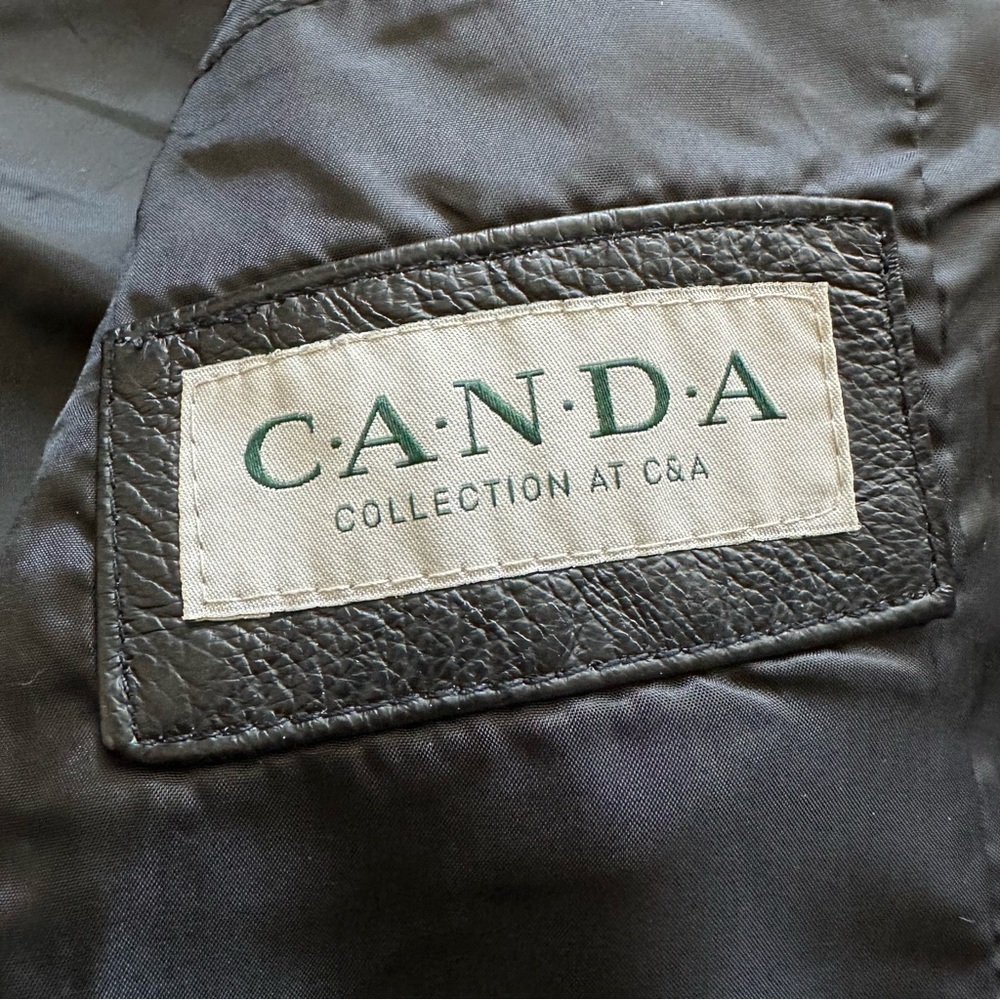 Canda men’s leather vest - Picture 6 of 11